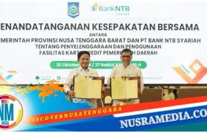 Pemprov Teken MoU KPPD dengan Bank NTB Syariah