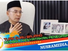TGB M Zainul Majdi : “NWDI Tidak Mendukung Rohmi-Firin”