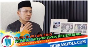 TGB M Zainul Majdi : “NWDI Tidak Mendukung Rohmi-Firin”