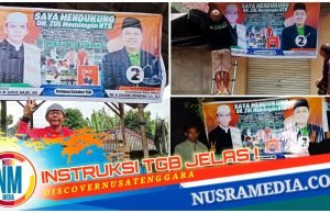 Ribuan “Sahabat TGB” Bima-Dompu Balik Badan Dukung Zul-Uhel