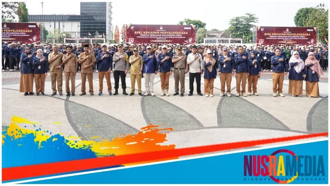 Gelar Konsolidasi PPK, KPU NTB Gelar Apel Kesiapan Pilkada NTB 2024
