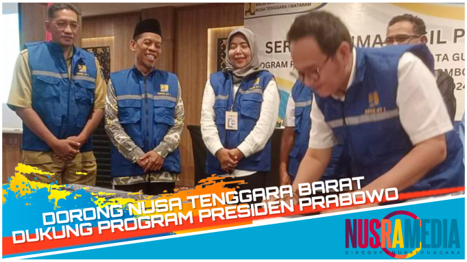 Abdul Hadi Serahkan 23 Hasil Pekerjaan P3-TGAI di Mataram