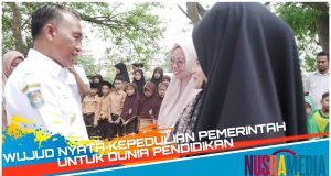 GTT dan Siswa SD Muhammadiyah Sumbawa Dapat Bantuan