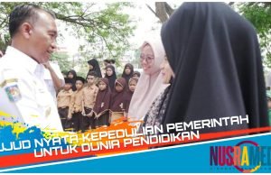 GTT dan Siswa SD Muhammadiyah Sumbawa Dapat Bantuan