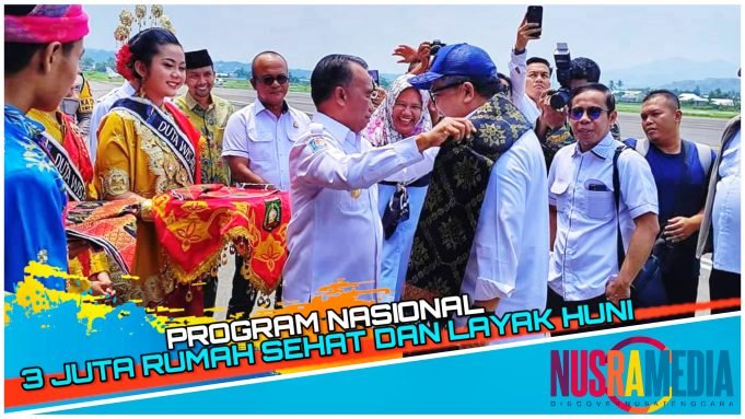 Disambut Pjs Bupati, Wamen PKP RI Kunjungi Sumbawa