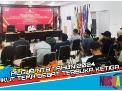 KPU NTB Siap Gelar Debat “Pamungkas”
