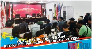 KPU NTB Siap Gelar Debat “Pamungkas”