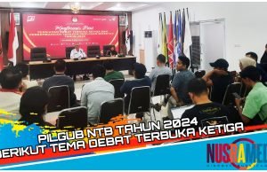 KPU NTB Siap Gelar Debat “Pamungkas”