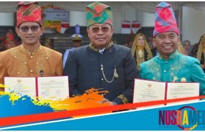 Puncak Harlah KSB ke-21, Pjs Bupati Sumbawa Teken MoU bersama Pjs Bupati Sumbawa Barat