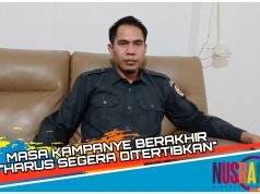 Bawaslu Minta APK dan BK Paslon Ditertibkan