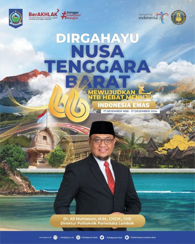 POLTEKPAR LOMBOK : DIRGAHAYU NTB KE-66