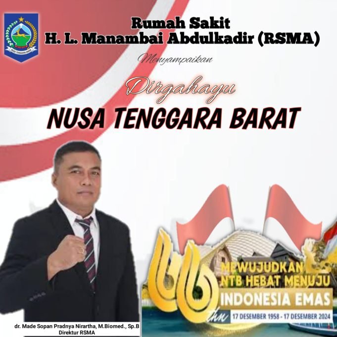 KELUARGA BESAR (RSMA) : DIRGAHAYU NTB KE-66