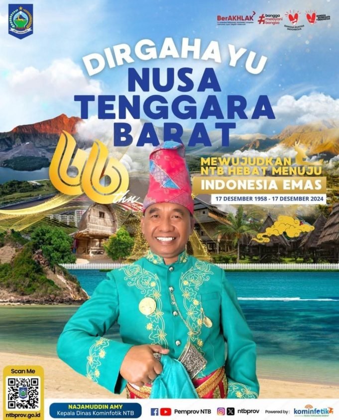 DINAS KOMINFOTIK NTB : DIRGAHAYU NTB KE-66