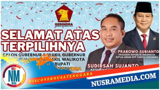 Raih Kemenangan Besar di Pilkada Serentak 2024, Sudirsah Sujanto : “Ini Kemenangan Bersama Rakyat NTB”