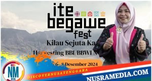 Spektakuler Gernas BBI ITE Begawe Fest 2024 : Festival Spektakuler Siap “Guncang” NTB Kepala Dinas Perindustrian (Disperin) Provinsi Nusa Tenggara Barat, Nuryanti. (Ist)