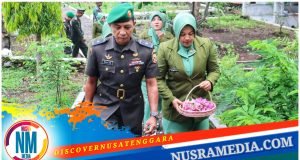 Kodim 1607/Sumbawa Gelar Upacara Ziarah di Taman Makam Pahlawan