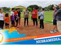 Ketua KONI Sumbawa Lakukan Monev Sejumlah Cabor Jelang Porkab 2025