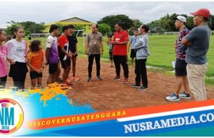 Ketua KONI Sumbawa Lakukan Monev Sejumlah Cabor Jelang Porkab 2025