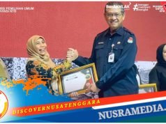 KPU NTB Raih Dua Penghargaan Nasional
