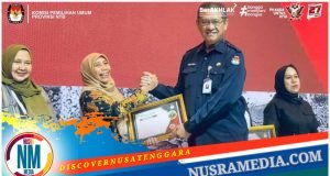 KPU NTB Raih Dua Penghargaan Nasional