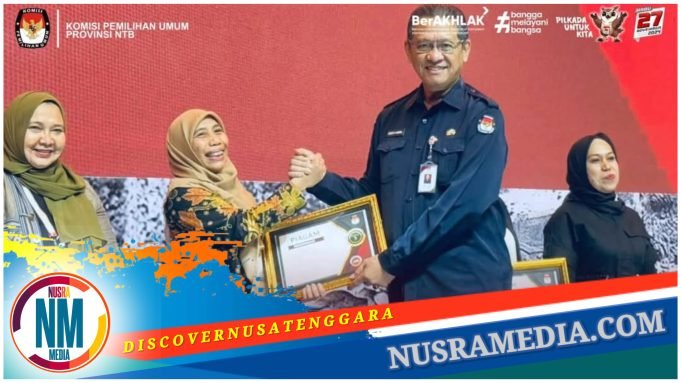KPU NTB Raih Dua Penghargaan Nasional