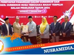 KPU Tetapkan Gubernur dan Wakil Gubernur NTB Terpilih