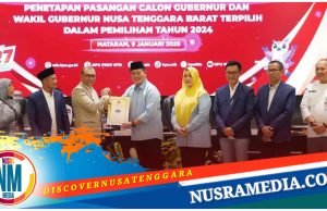 KPU Tetapkan Gubernur dan Wakil Gubernur NTB Terpilih