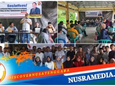 Sasar Dua Titik di KLU, Sudirsah Sujanto Sosialisasikan Ranperda Penyelenggaraan Perlindungan PMI Asal NTB