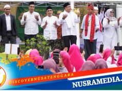 Ribuan Peserta Ikuti Sholawat Akbar