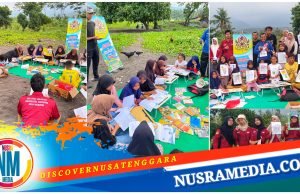 Kolaborasi Mahasiswa KKN Unram-Lentera Kampung Tingkatkan SDGs Desa