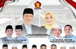 Ketua Fraksi Gerindra DPRD NTB : Selamat Atas Dilantiknya Kepala Daerah se-NTB