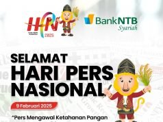 Bank NTB Syariah : Selamat Hari Pers Nasional 2025