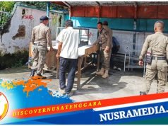 Satpol PP Sumbawa Tertibkan PKL dan Jaring Siswa Bolos Sekolah