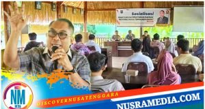 Sudirsah Sujanto Sasar Desa Jenggala, Ranperda Perlindungan PMI NTB Dinilai Sangat Penting