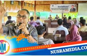 Sudirsah Sujanto Sasar Desa Jenggala, Ranperda Perlindungan PMI NTB Dinilai Sangat Penting