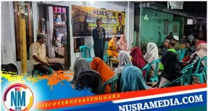 Gahtan Jaring Aspirasi Warga Kelurahan Pekat