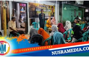 Gahtan Jaring Aspirasi Warga Kelurahan Pekat