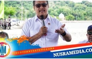 Menteri KKP RI Tinjau Rencana Lokasi PSN Udang Desa Penyaring
