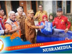Wabup Ansori Tinjau dan Bantu Korban Terdampak Banjir Serading