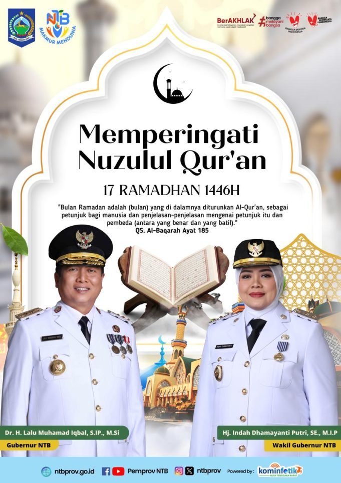 Memperingati Nuzulul Qur’an 17 Ramadhan 1446 H