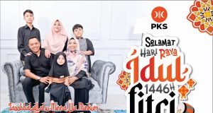 KETUA FRAKSI PKS DPRD SUMBAWA – MUHAMMAD TAKDIR : SELAMAT HARI RAYA IDUL FITRI 1446 H