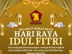 KETUA FRAKSI GERINDRA DPRD NTB SUDIRSAH SUJANTO & KELUARGA : SELAMAT HARI RAYA IDUL FITRI 1446 H