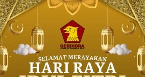 KETUA FRAKSI GERINDRA DPRD NTB SUDIRSAH SUJANTO & KELUARGA : SELAMAT HARI RAYA IDUL FITRI 1446 H