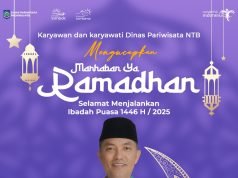 DINAS PARIWISATA NTB : SELAMAT HARI RAYA IDUL FITRI 1446 H