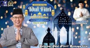 ANGGOTA DPRD NTB-H SALMAN ALFARIZI : SELAMAT HARI RAYA IDUL FITRI 1446 H