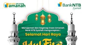 BANK NTB SYARIAH : SELAMAT HARI RAYA IDUL FITRI 1446 H