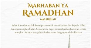 SYAMSUL FIKRI : SELAMAT MENUNAIKAN IBADAH PUASA RAMADHAN 1446 H