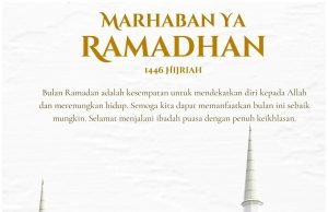 SYAMSUL FIKRI : SELAMAT MENUNAIKAN IBADAH PUASA RAMADHAN 1446 H