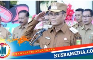 Pimpin Apel Perdana, Haji Jarot Siap Percepat Kinerja Pemda Sumbawa