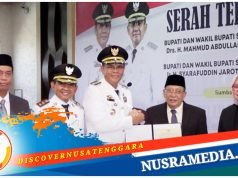 Sertijab Bupati dan Wakil Bupati Sumbawa : Estafet Kepemimpinan Menuju Sumbawa Unggul, Maju dan Sejahtera